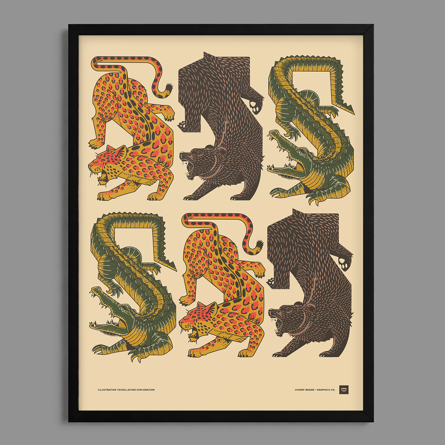 Tessellation Collection Print