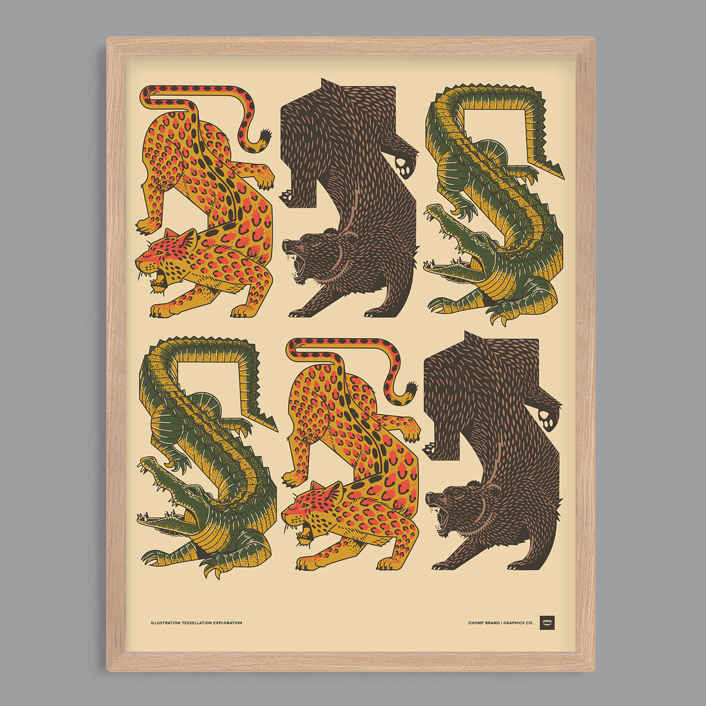 Tessellation Collection Print