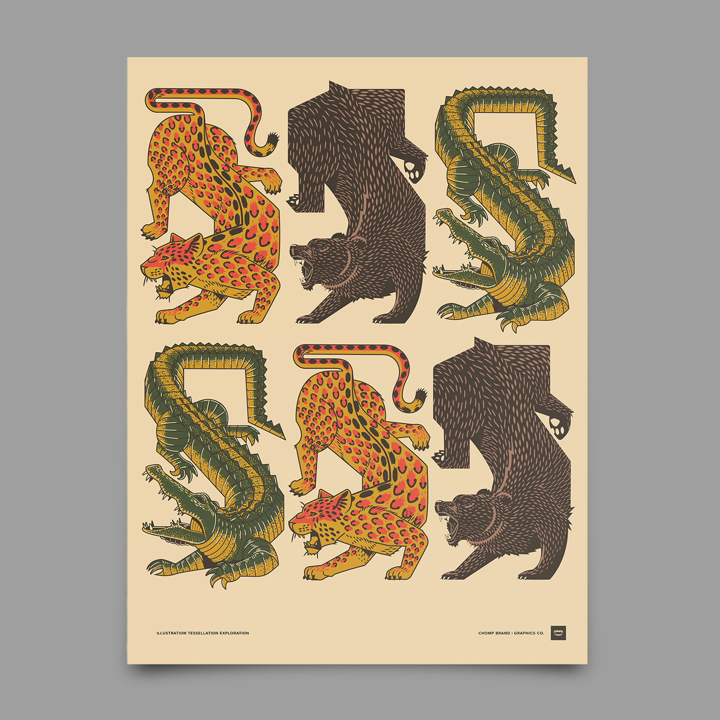 Tessellation Collection Print