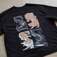 Tessellation Black Boxy Tee