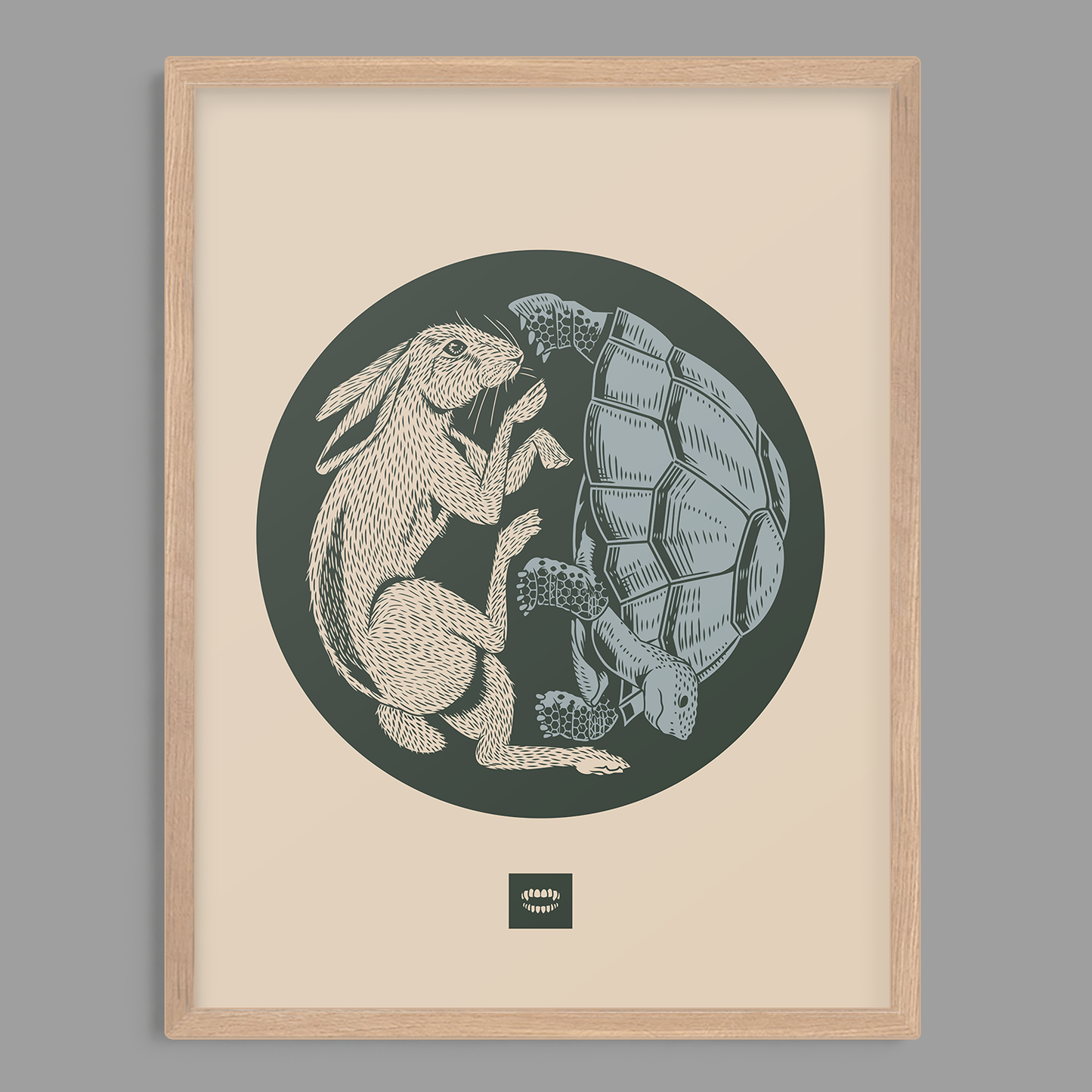 Tortoise Hare Print