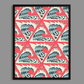 Triangle Wave Print