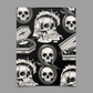 Wave Skull Print
