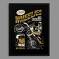 Wheelies Print