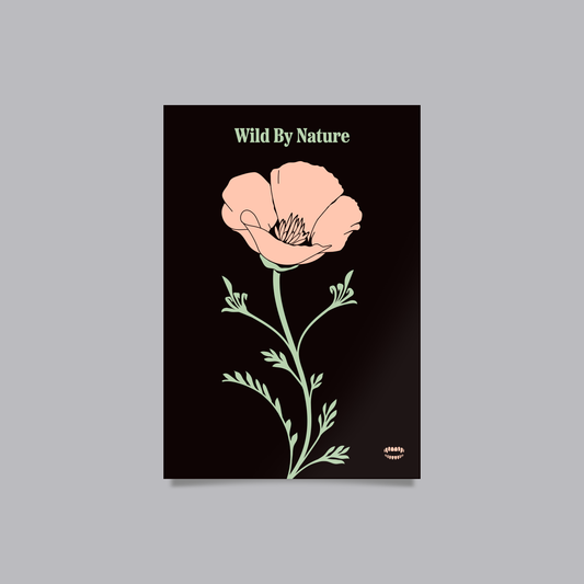Wild By Nature Sticker