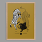 Zebra Lion Print