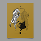 Zebra Lion Print