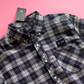 Navy Collared Flannel