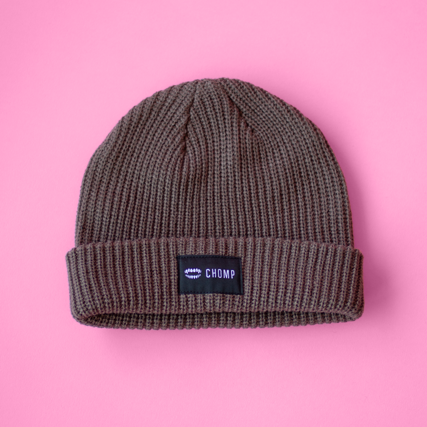 Branded Beanie [Walnut]
