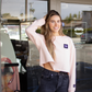 Chomp Women's Crop Crew [Blush]