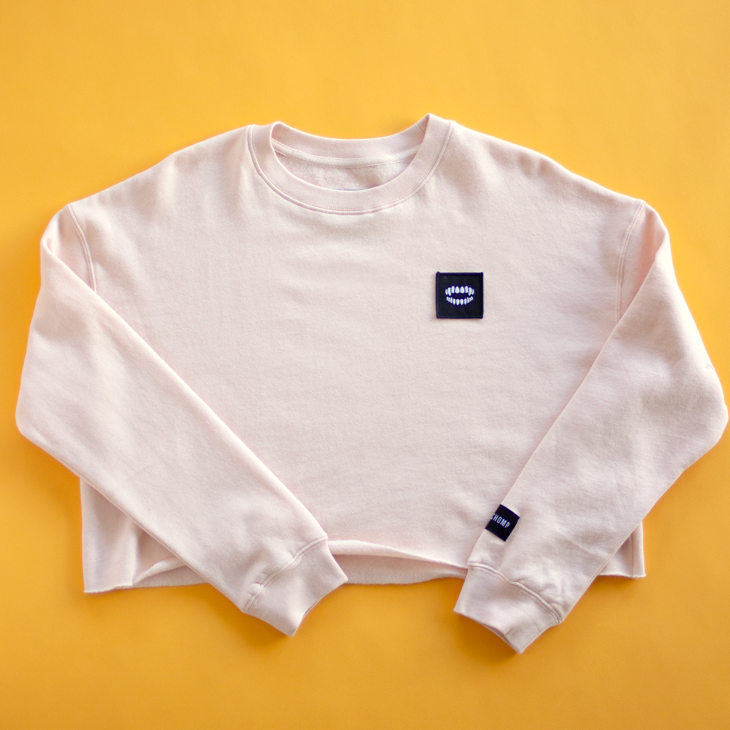 Chomp Women's Crop Crew [Blush]