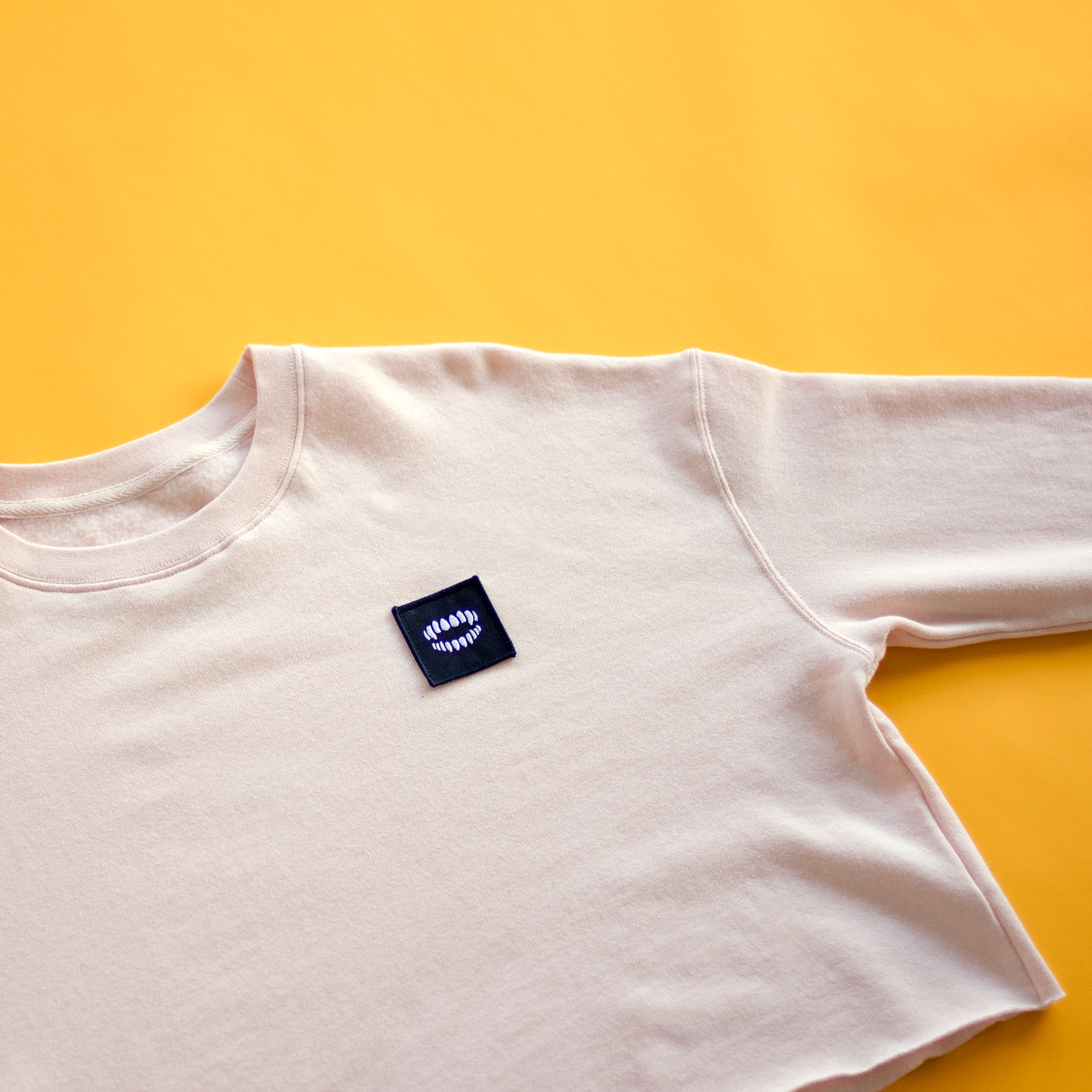 Chomp Women's Crop Crew [Blush]